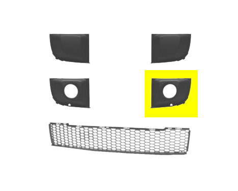 Ventilation Grille, bumper, Image 2