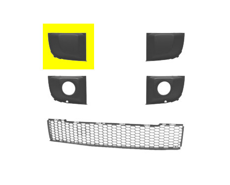 Ventilation Grille, bumper