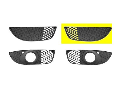 Ventilation Grille, bumper