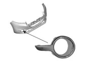 Ventilation Grille, bumper