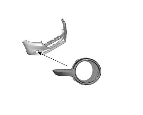 Ventilation Grille, bumper