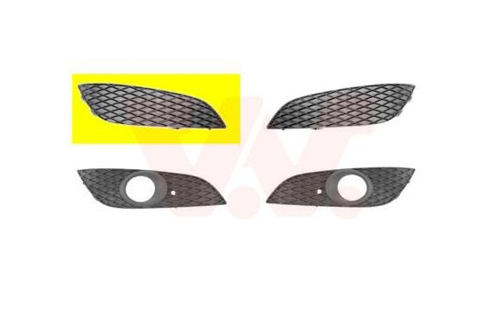 Ventilation Grille, bumper, Image 2