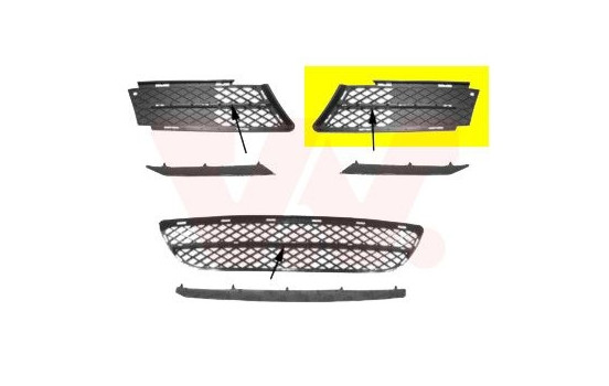 Ventilation Grille, bumper, Image 2