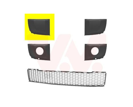 Ventilation Grille, bumper, Image 2