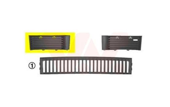 Ventilation Grille, bumper, Image 3