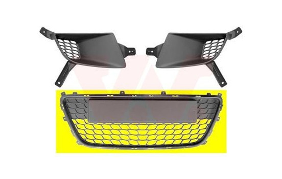 Ventilation Grille, bumper