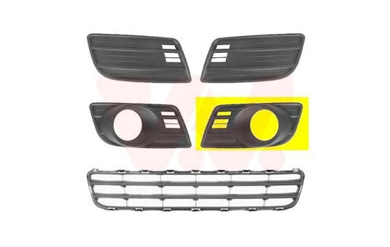 Ventilation Grille, bumper, Image 2