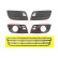 Ventilation Grille, bumper, Thumbnail 2