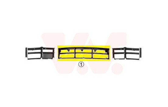 Ventilation Grille, bumper, Image 3