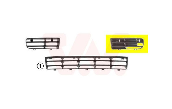 Ventilation Grille, bumper, Image 2