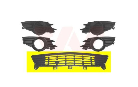 Ventilation Grille, bumper, Image 2