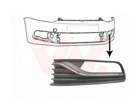 Ventilation Grille, bumper, Image 2