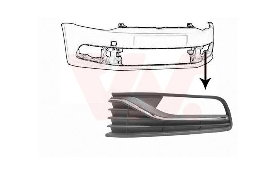 Ventilation Grille, bumper, Image 2