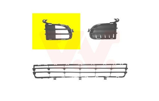 Ventilation Grille, bumper, Image 2