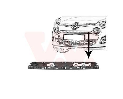 Ventilation Grille, bumper