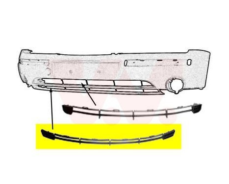 Ventilation Grille, bumper, Image 2