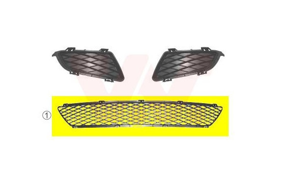 Ventilation Grille, bumper, Image 2