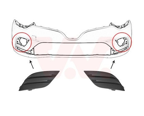 Ventilation Grille, bumper, Image 2