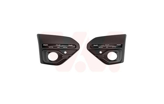 Ventilation grille, bumper