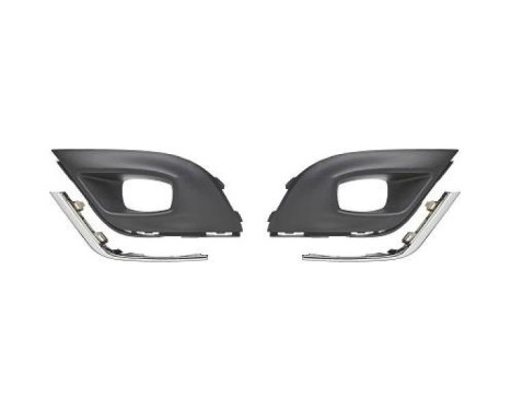 Ventilation grille, bumper