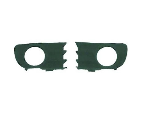 Ventilation grille, bumper