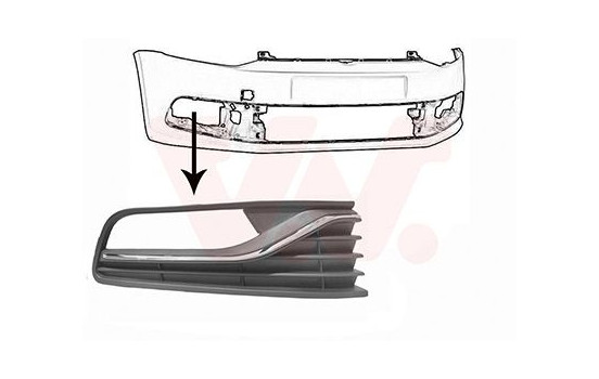 Ventilation Grille, bumper, Image 2
