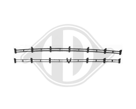 Ventilation grille, bumper, Image 2