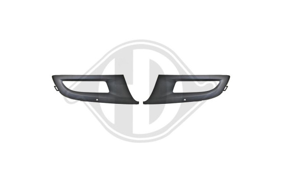 Ventilation grille set, bumper, Image 2