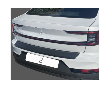ABS Rear bumper protection frame suitable for Polestar 2 2019- Black