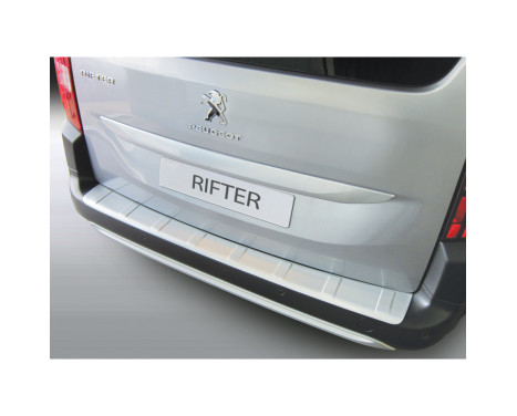 ABS Rear bumper protection strip suitable for Berlingo Multispace / Peugeot Rifter / Opel Combo Tour, Image 2