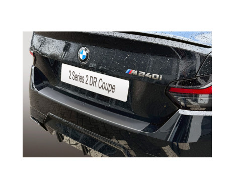ABS Rear bumper protection strip suitable for BMW 2-Series G42 Coupe 'M' Sport 2021 - Black