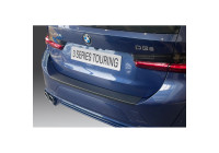 ABS Rear bumper protection strip suitable for BMW 3-Series G21 Touring 'M' Sport Facelift 2023 - Black