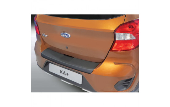 ABS Rear bumper protection strip suitable for Ford Ka + Active 3 / 2018- Black