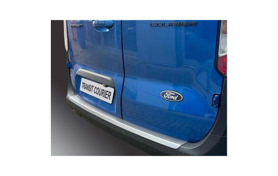 ABS Rear bumper protection strip suitable for Ford Transit Courier & Tourneo Courier 2023 - Silver