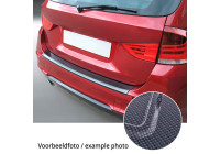 ABS Rear bumper protection strip suitable for Skoda Karoq FL 2022- Carbon Look