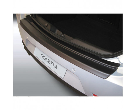 ABS Rear bumper protector Alfa Romeo Giulietta 5 / 2010- Black, Image 2