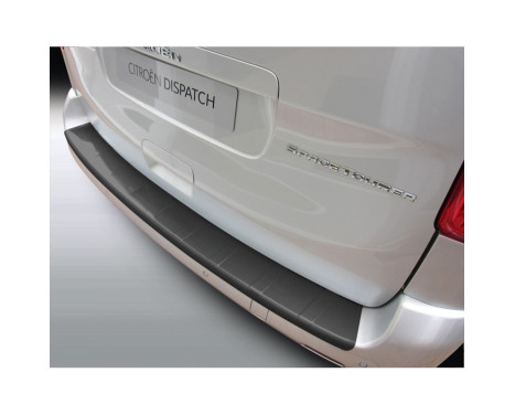 ABS Rear bumper protector Black Citroën Jumpy / Peugeot Expert