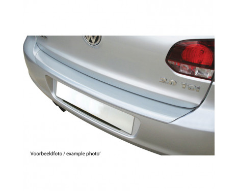 ABS Rear bumper protector BMW 3-Series E90 Sedan 2005-2008 excl. M Silver, Image 2