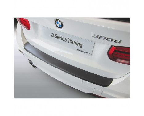 ABS Rear bumper protector BMW 3-Series F31 Touring 9 / 2012- 'M-Sport' Black