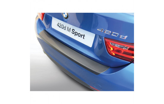 ABS Rear bumper protector BMW 4-Series F32 Coupe 7 / 2013- 'M-Sport' incl. M4 Black