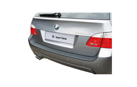 ABS Rear bumper protector BMW 5-Series E61 Touring 2003-2010 'M-Style' Black