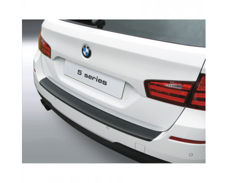 ABS Rear bumper protector BMW 5-Series F11 Touring 2010- 'M-Style' Black