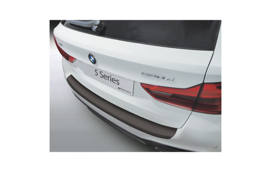 ABS Rear bumper protector BMW 5-Series G31 Touring M-Sport 3 / 2017- Black