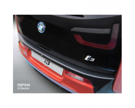 ABS Rear bumper protector BMW i3 2014- Black, Image 2