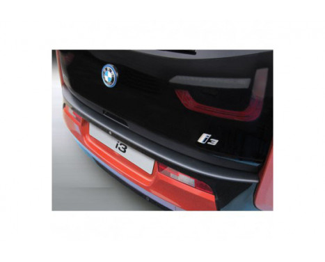 ABS Rear bumper protector BMW i3 2014- Black