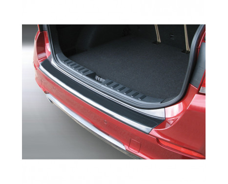 ABS Rear bumper protector BMW X1 2009- Carbon Look, Image 2