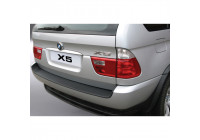 ABS Rear bumper protector BMW X5 2000-2007 Black