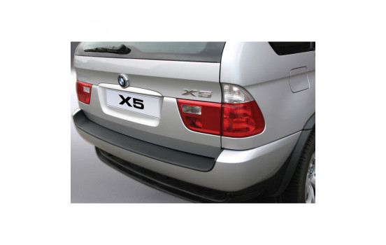 ABS Rear bumper protector BMW X5 2000-2007 Black