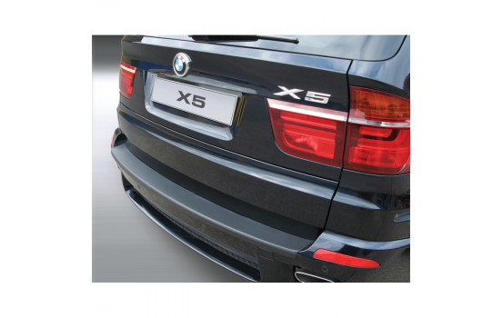 ABS Rear bumper protector BMW X5 2007- Black