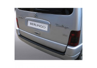 ABS Rear bumper protector Citroën Berlingo 1996-2008 Black